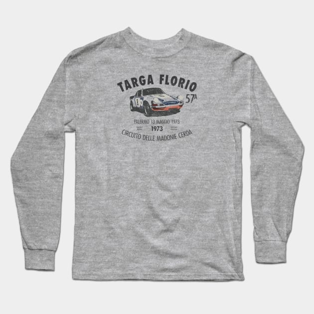 Targa Florio 1973 Long Sleeve T-Shirt by peterdials